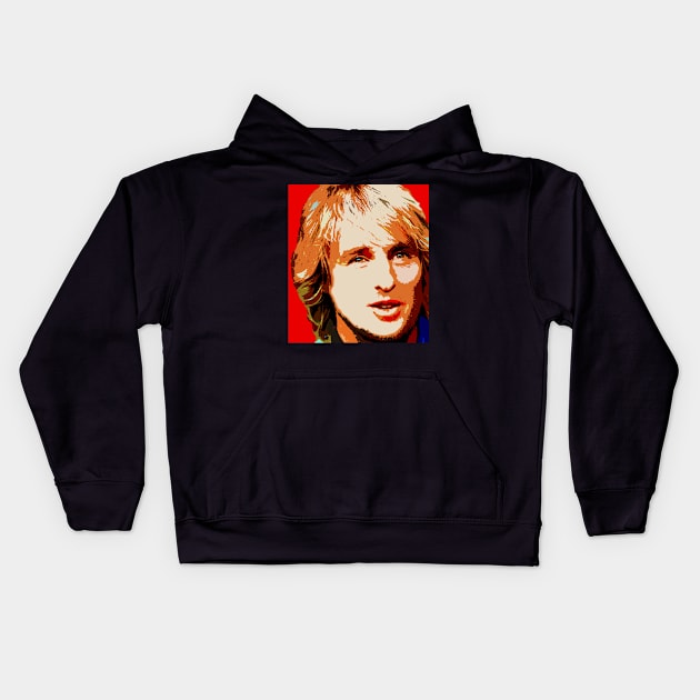 owen wilson Kids Hoodie by oryan80